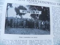 1926 TYGODNIK ILUSTROWANY RAJD SAMOCHODOWY PAŃ ŁOMŻA