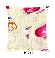 Poszewka z kory 40x40 jasiek z bawełny gofrowanej K 210 tulipany czerwone