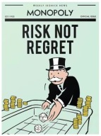 Plakat „Monopoly Motivation” – Motywacyjny Plakat z Cytatem
