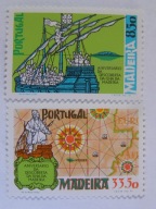 Portugalia - Madera - Odkrycie wyspy ( 1419 r ) - Mi. 71-72 **