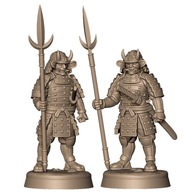 Demon Samurai B D&D RPG Druk 3D