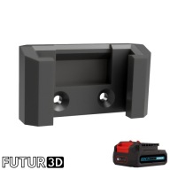 Uchwyt pojedynczy na akumulator Erbauer 12V EXT DualVolt z blokadą