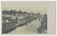 H96 Tabory Kolej wagony transport wojsko osprzęt ciekawe 1915 r Lokomotywa