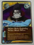 Karta Naruto CCG Jutsu Water Style: Explodind Water Shock Wave - J-408