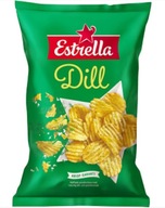ESTRELLA chipsy DILL koperkowe 275g SZWEDZKIE