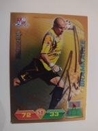 Karta panini autograf Podbeskidzie sezon 12/13 Mateusz Bąk Bramkarze