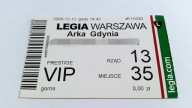 bilet LEGIA Warszawa - ARKA Gdynia 13.12.2009
