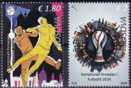 Kosowo 2024 Znaczki ** sport piłka nożna