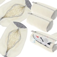 TORBA DO PRANIA BUTÓW WOREK PRZECHOWYWANIA CZYSZCZENIA OBUWIA Z MIKROFIBRĄ