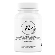 NaturePRO Witamina D3 + K2 5000 IU + 100 mcg 180 kapsułki