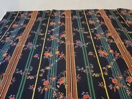 VINTAGE TKANINA MATERIAŁ ANGIELSKA BOHO HIPPIE ORYGINALNA