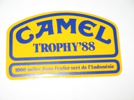 CAMEL TROPHY INDONEZJA oryginalna naklejka z 1988 r