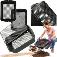 SITO SITKO OGRODOWE REGULOWANE DO PRZESIEWANIA ZIEMI KOMPOSTU KAMIENI 39 CM