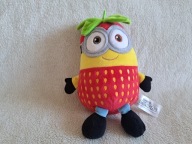 Minionek BOB jako TRUSKAWKA maskotka Minionki 24cm M1