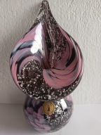 SZKLANY WAZON SZKŁO ARTYSTYCZNE