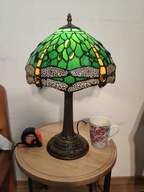 Duża lampa witrażowa w stylu Tiffany 48cm