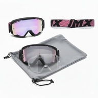 GOGLE IMX PRO DAMSKIE – UV, LUSTRZANE ANTYPARA 2 SZYBY SZEROKIE – PREMIUM