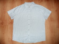 WATSONS LEN jak NOWA lniana NIEBIESKA KOSZULA r XXL 46 47