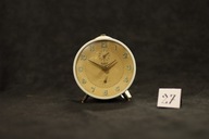 Stary budzik mechaniczny antyk - sprawny