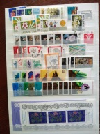 POLSKA Zestaw Znaczków Kasowanych z Klejem bez Podlepek z Rocznik 1974