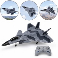 SAMOLOT RC SZYBOWIEC 2.4GHz LED ZDALNIE STEROWANY DLA DZIECI