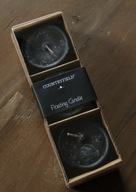 Świece Pływające Okrągłe Czarne 3 szt Drijfkaars Bollie 18h Dekoracyjne