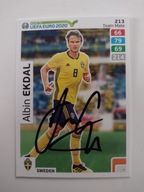 KaKarta panini autograf Szwecja Albin Ekdal Road to Euro 2020