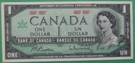 KANADA - 1 dolar 1967 / st.2+