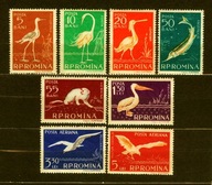 RUMUNIA ** Zwierzęta delty Dunaju: jesiotr, gronostaj, ptaki Mi 1686-93