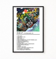 Plakat A4 z ramką KAZ BAŁAGANE "ŹRÓDŁO LP" 21x29,7cm