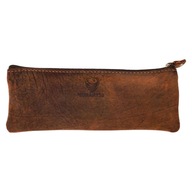 GERMANUS |Piórnik Colonia Wildes Braun | Skórzany |Elegancki | 210 x 80 mm