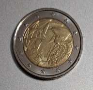 Hiszpania 2 euro 2022r. programu Erasmus