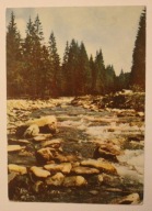 WISŁA CZARNE - Biała Wisełka, PIECZĄTKA USTROŃ k / CIESZYNA,1962 rok