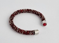 ELEGANCKA BRANSOLETA CYRKONIE KRYSZTAŁKI