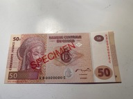 Kongo - 50 franków - 2007 - specimen - UNC