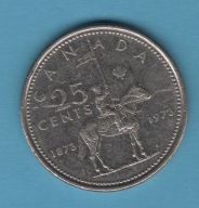 (2KA22) Kanada 25 centów, 1973