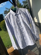 5 Koszula Mayer Mayer oryginalne niebieskie moro bawełna rozmiar M