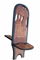 Krzesło Drewniane Afrykańskie Fotel Masajski Reto Vintage Design