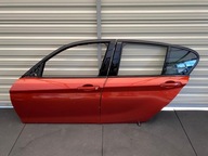 DRZWI LEWE PRZÓD TYŁ BMW 1 F20 KOMPLET C1X ORANGE SUNSET