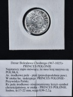 Moneta Denar Boleslawa Chrobrego Princes Polonie Kopia
