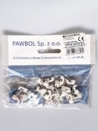 Uchwyty kablowe Pawbol nowe OMYp 2 x 0,5 5/3 25 sztuk 2x0,5 2x0.5