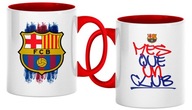 Kubek Barcelona czerwony 330 ml