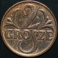 2 grosze 1935 - piękny egzemplarz