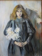 Dziewczynka z chryz.- W.Kowal - wg O.Boznańskiej