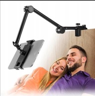 REGULOWANY UCHWYT STATYW RAMIĘ STAL DO TELEFON NA BLAT BIURKA WYSIĘGNIK