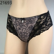 Majtki brazyliany czarne Lanny Mode 21693 roz. XL