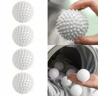 Zestaw x4 kul do czyszczenia ubrań usuwania plam w pralce zmiękczacz kulki
