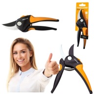 FISKARS SEKATOR NOŻYCOWY OGRODOWY DO GAŁĘZI OSTRE OTRZE M SOFTGRIP PRECYZJA