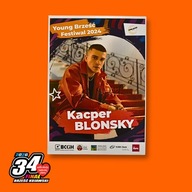 PLAKAT Z AUTOGRAFEM - KACPER BLONSKY