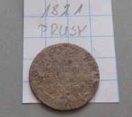 1 SILBER GROSCHEN z 1821 roku PRUSY